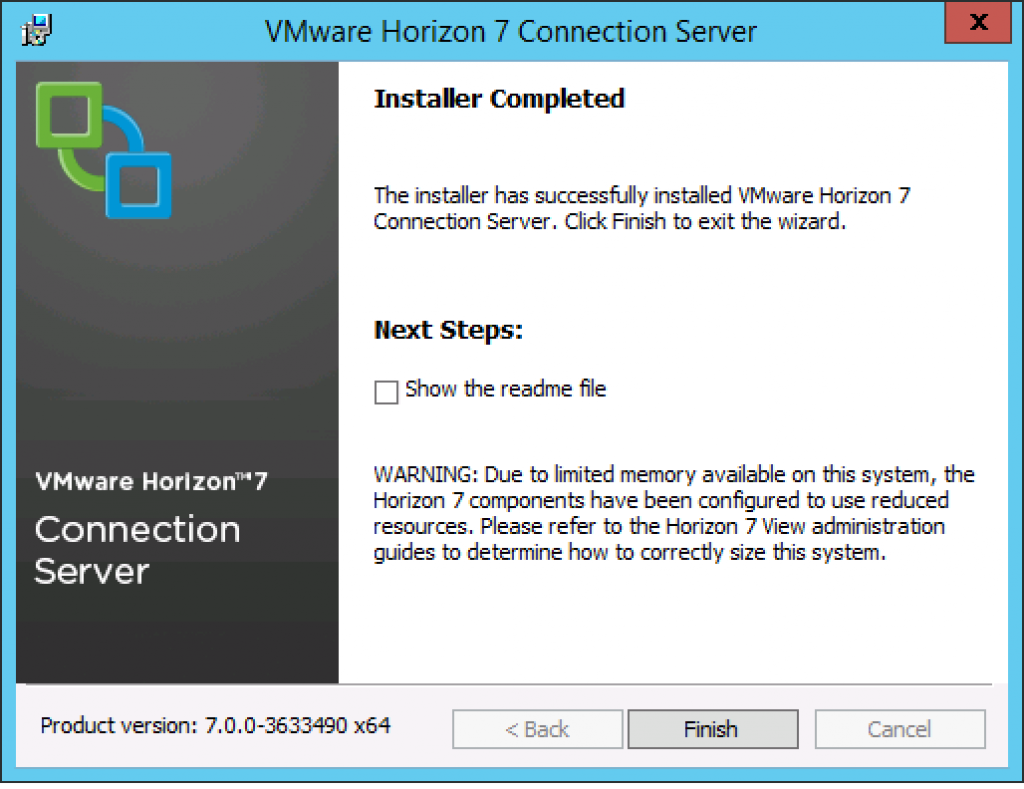 vmware horizon client loading failed