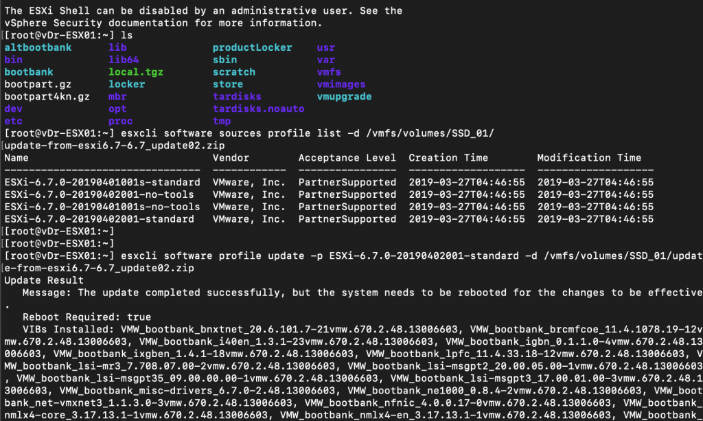 vmware esxi 6.7 slow boot issue